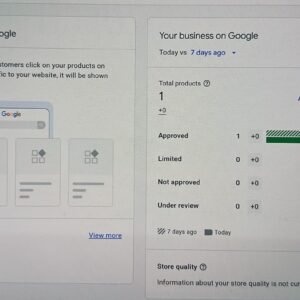 Google Merchant Reactived (GMC)